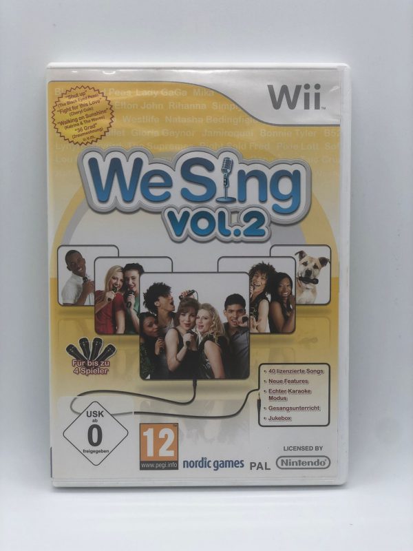 We Sing vol. 2 - Joc Wii